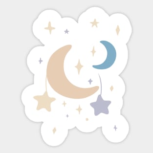 Sweet moons Sticker